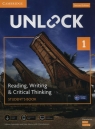 Unlock 1 Reading, Writing, & Critical Thinking Student's Book Mob App and Ostrowska Sabina, Kate Adams, Sowton Chris