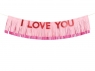  Baner I Love You 150x30cm