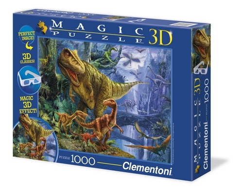 Puzzle Magic 3D Dinozaury 1000 elementów (39261)