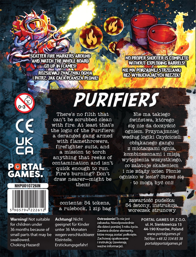 Neuroshima HEX: Purifiers (dodatek)