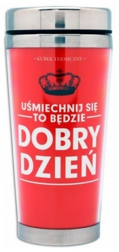 Kubek termiczny Uśmiechnij się