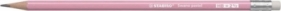 Ołówek Swano Pastel HB z gumką różowy (12szt)