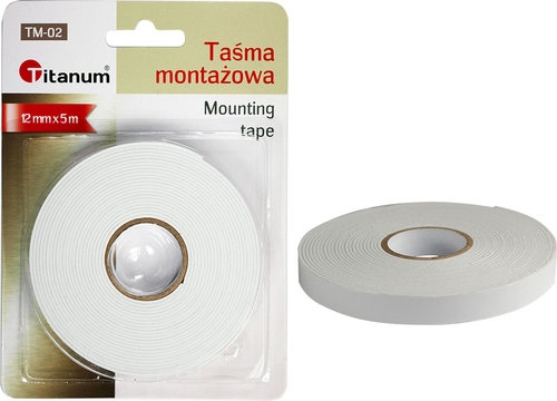 Taśma montażowa 12mm X 5m Tm02