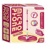 Mikrofon z funkcją bluetooth - różowy (124612)