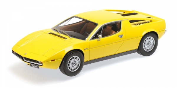 MINICHAMPS Maserati Merak 1974 (yellow) (107123760)