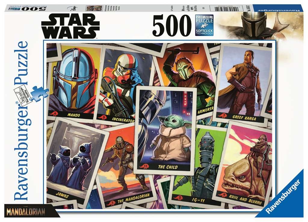 Ravensburger, Puzzle 500: Mandalorian (165612)