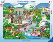 Puzzle 45 elementów - Wizyta w Zoo (066612)
