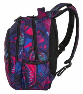 CoolPack - Prime - Plecak młodzieżowy - Crazy Pink Abstract (87612CP)