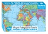 Mapa polityczna świata Puzzle edukacyjne dla dzieci Wiek 5+. Gratis Kevin Prenger