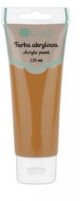 Farba akrylowa, 120 ml - light brown (DPFA-077)