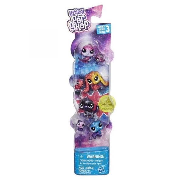 Figurki Littlest Pet Shop Kosmiczni Przyjaciele - Czarna Dziura (E2129/E2254)