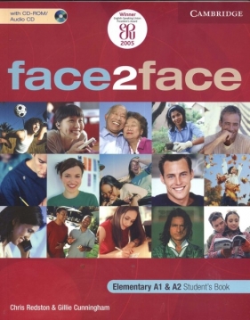 Face2face elementary A1 & A2 Students book - Redston Chris, Cunningham Gillie