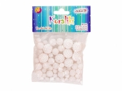 Koraliki plastikowe perłowe 50szt