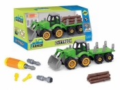Traktor Adar z przyczepą do skręcania, z narzędziami (511613)