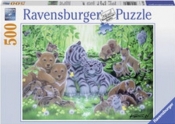 Puzzle 500 Dzieci zwierząt leśnych (142613)