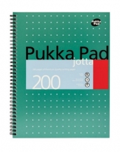 Kołozeszyt Pukka Pads Jotta metallic A5 krata 200 kartek zielony