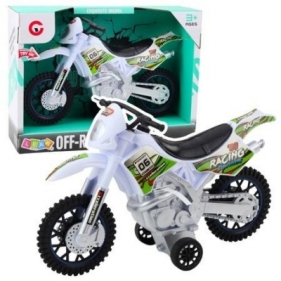 Motor crossowy Off-Road biały