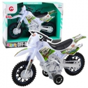 Motor crossowy Off-Road biały