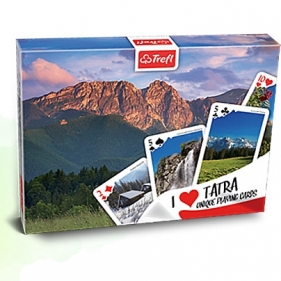 Tatry: Wiosna - zestaw brydżowy: Kocham Polskę - 2X55 listków (08361)