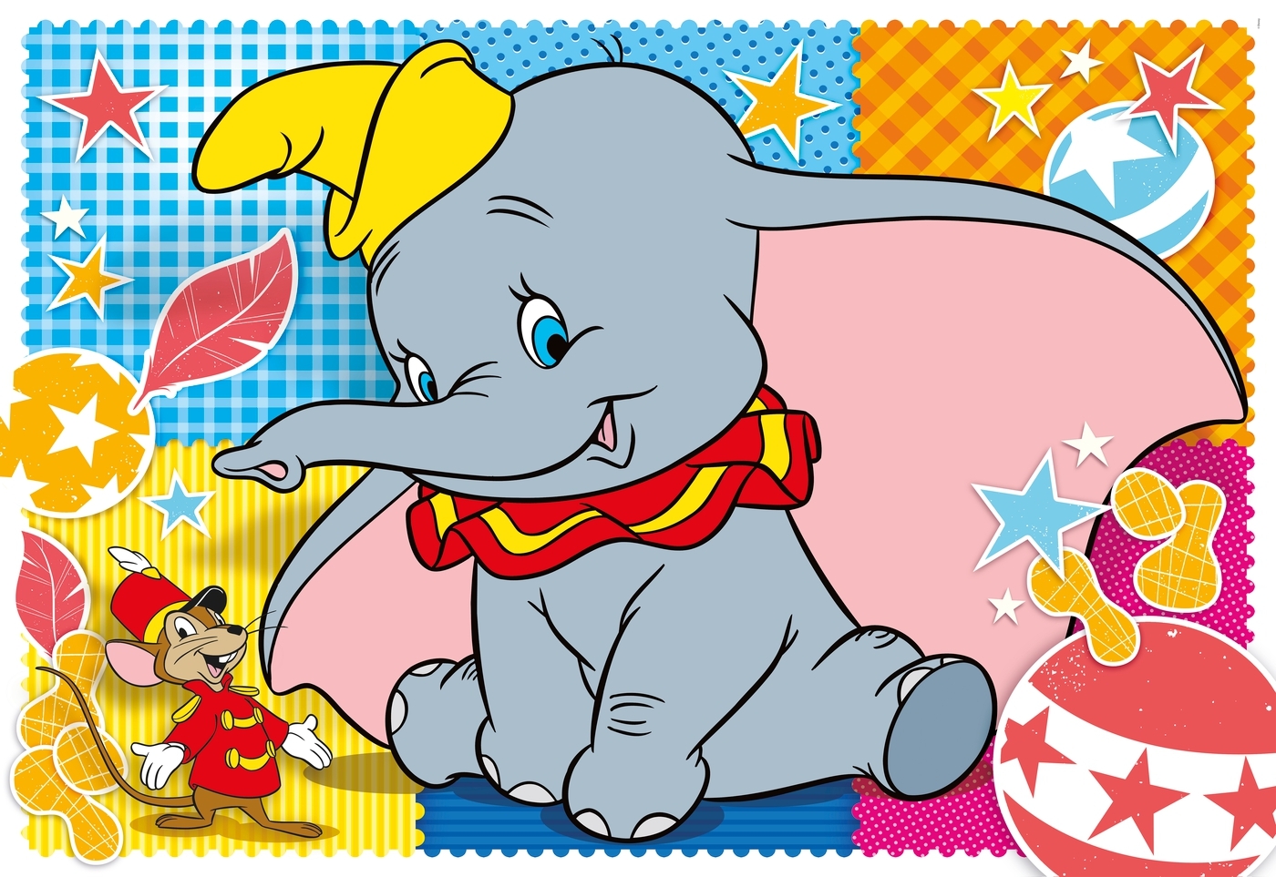 Puzzle podłogowe SuperColor 40: Dumbo (25461)