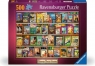 Ravensburger, Puzzle 500: Vintage - Pocztówki (12000508) Wiek: 12+