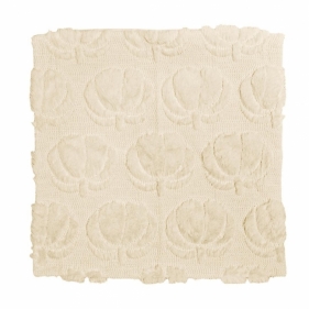 Poszewka na poduszkę 3D. Biała