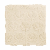 Poszewka na poduszkę 3D. Biała