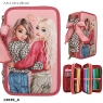 Piórnik potrójny z wyposażeniem Top Model Leoheart 13639A 6+