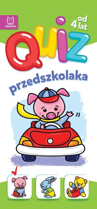 Quiz przedszkolaka ze świnką od 4 lat