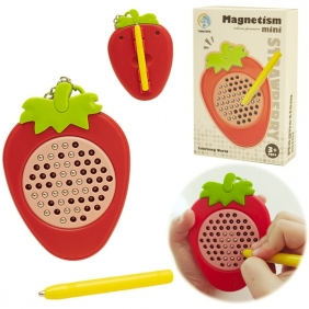 Mini magnetyczna tablica do rysowania - Truskawka (127613)