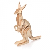Puzzle Drewniane 3D Kangur