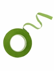 Taśma florystyczna jasno zielona 12mmx20m