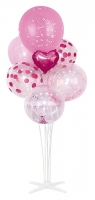 Zestaw balonów różowy 85cm 7szt PARTY GO