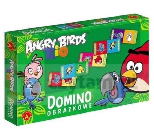 Domino Angry Birds Rio (Uszkodzone opakowanie)