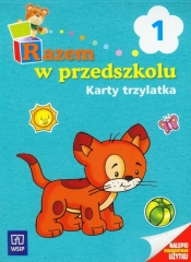Razem w przedszkolu 1 Karty trzylatka
