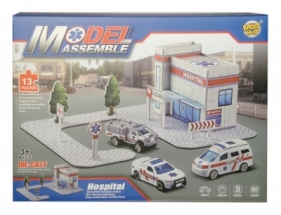 Szpital DIY do samodzielnego złożenia z autkiem