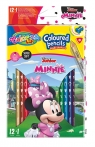  Kredki ołówkowe trójkątne Colorino Kids 13 kolorów 12 sztuk z temperówką