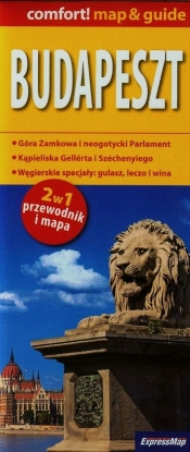 Budapeszt 2w1 przewodnik i mapa