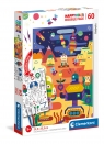 Puzzle HappyColor Double Face 60: Robot (26061)