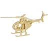 Puzzle 3D Drewniany helikopter