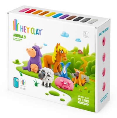 Hey Clay Zestaw zwierzęta