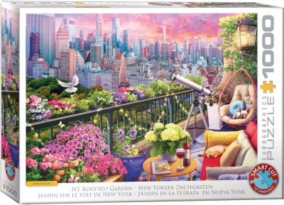 <img src='https://webimage.pl/pics/614/1/d628136661614.jpg' style='height:440px' /> Puzzle 1000 NY Rooftop Garden 6000-6161