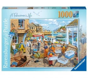 Ravensburger, Puzzle 1000: Życie rybaka (12000161)