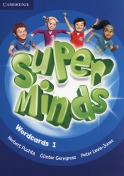 Super Minds Wordcards 1 - Herbert Puchta, Peter Lewis-Jones, Günter Gerngross