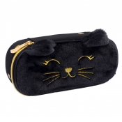 Astrabag, Piórnik - Fluffy Kitty Black (AC6)