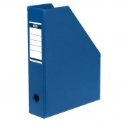 Pojemnik na dokumenty pionowy A4/7cm - niebieski