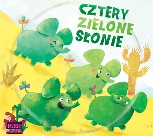 Cztery zielone słonie