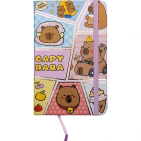 Notes z twardą okładką A6 - Kapibara, 1 szt