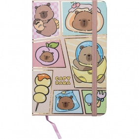 Notes z twardą okładką A6 - Kapibara, 1 szt