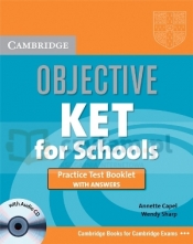 Objective KET Test Booklet/ans+audio CD